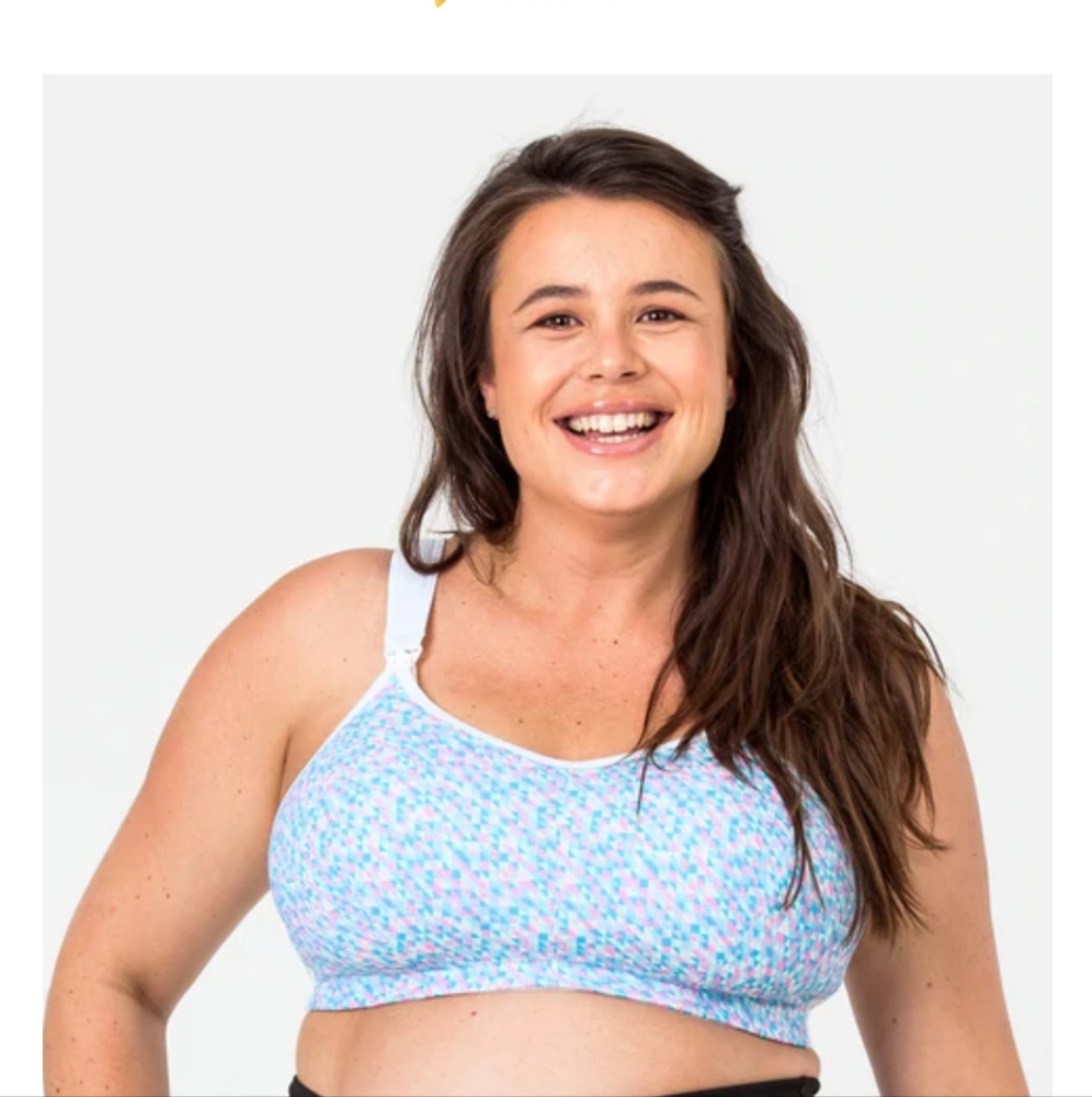 Cadenshae 34DD Ultimate Nursing Sports Bra, NWT